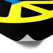 Vrede in Oekraïne Poster (Hoek)