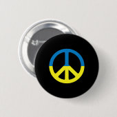 Vrede in Oekraïne Ronde Button 5,7 Cm (Voorkant /achterkant)