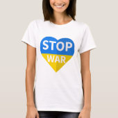 Vrede in Oekraïne T-Shirt (Voorkant)
