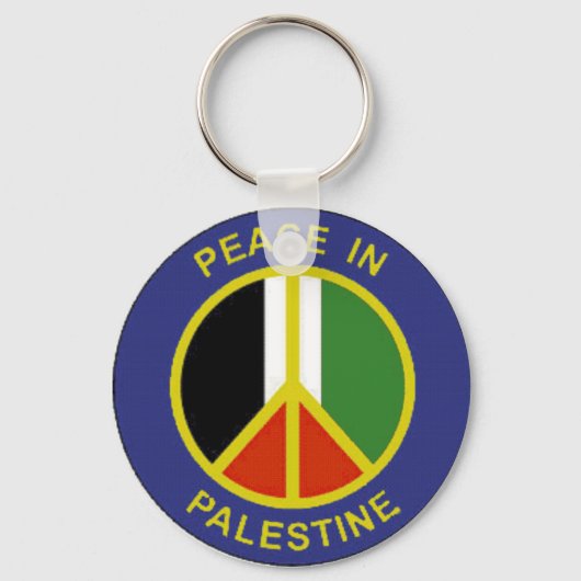 Vrede in Palestina-Sleutelhanger Sleutelhanger (Voorkant)