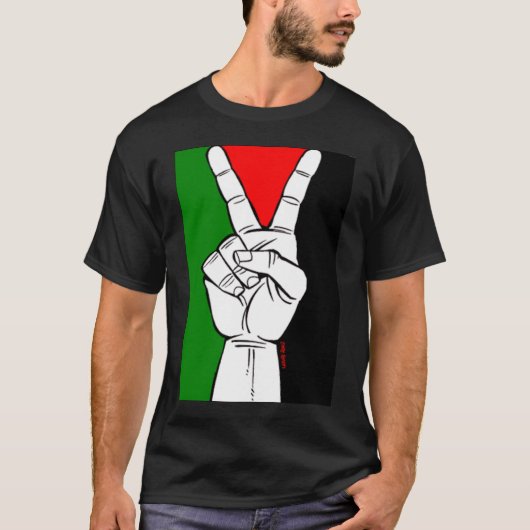Vrede in Palestina T-shirt (Voorkant)