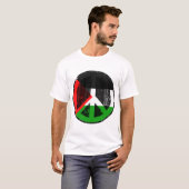 Vrede in Palestina T-shirt (Voorkant volledig)
