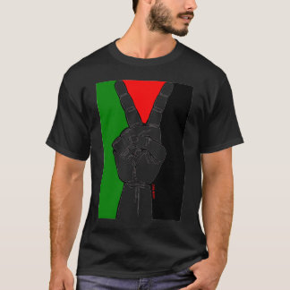 Vrede in Palestina (zwart) T-shirt