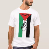 VREDE IN PALESTINE TSHIRT (Voorkant)
