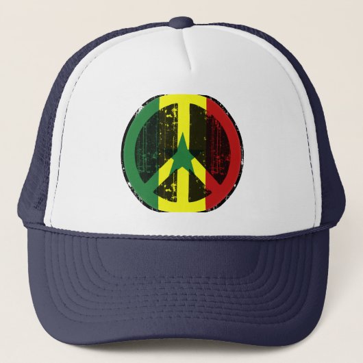vrede in Senegal Trucker Pet (Voorkant)