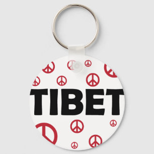 Vrede in Tibet Sleutelhanger