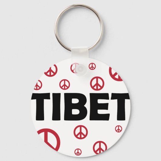 Vrede in Tibet Sleutelhanger (Voorkant)