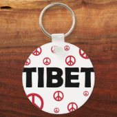 Vrede in Tibet Sleutelhanger (Voorkant)