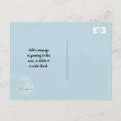 Vrede in tijden van problemen met Christelijke scr Aankondigingskaart (Achterkant)