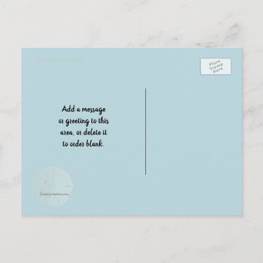 Vrede in tijden van problemen met Christelijke scr Aankondigingskaart (Achterkant)