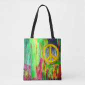 Vrede in Times Square Canvas tas (Voorkant)