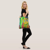 Vrede in Times Square Canvas tas (Op model)