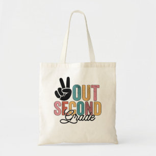 Vrede in tweede rang op de laatste dag van de scho tote bag