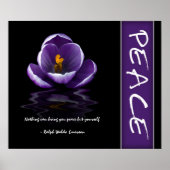 Vrede Inspirerend Poster (Voorkant)