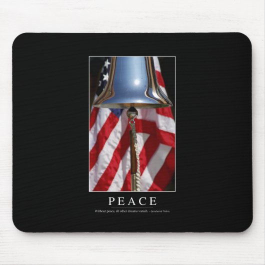 Vrede: Inspirerend prijsopgave 1 Muismat (Voorkant)