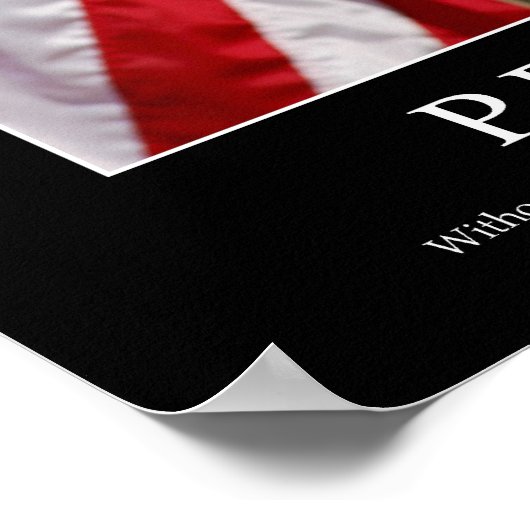 Vrede: Inspirerend prijsopgave 1 Poster (Hoek)