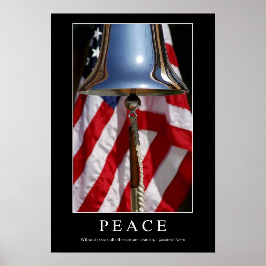 Vrede: Inspirerend prijsopgave 1 Poster (Voorkant)