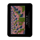 Vrede: Inspirerend prijsopgave 2 Magneet (Verticaal)