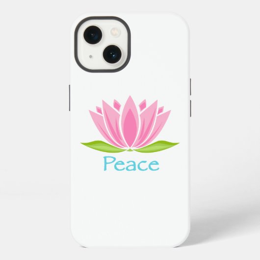 Vrede iPhone Hoesje (Achterkant)