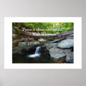 Vrede is altijd mooi poster (Voorkant)