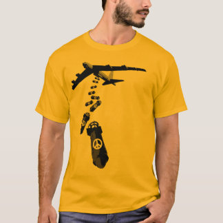 vrede is de bom t-shirt