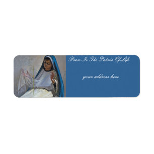 vrede is de structuur van het leven etiket