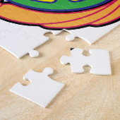 Vrede is de weg legpuzzel (Zijkant)