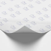 Vrede Is Een Dagelijkse Toezegging Quote Cadeaupapier (Hoek)