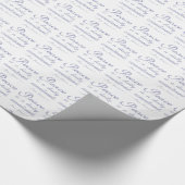 Vrede Is Een Dagelijkse Toezegging Quote Cadeaupapier (Hoek)