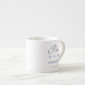 Vrede Is Een Dagelijkse Verplichting Espresso Kop (Voorkant rechts)