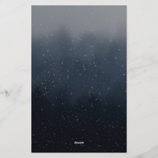 Vrede is Gouden Gevoerde Briefpapier (Achterkant)