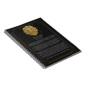 Vrede is krachtig notitieboek (Rechterzijde)