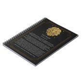 Vrede is krachtig notitieboek (Linkerzijde)