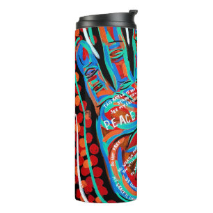 Vrede is nog steeds troebel thermosbeker