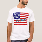 Vrede is patriottisch t-shirt (Voorkant)