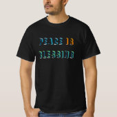 Vrede is zegen t-shirt (Voorkant)