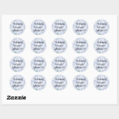 Vrede Jezus is onze Vrede Ronde Sticker (Vel)
