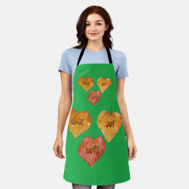 VREDE, JOY Hearts Apron Schort