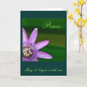 VREDE KAART (Gele Bloem)