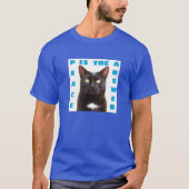 Vrede - kat (donker) T-shirt (Voorkant)
