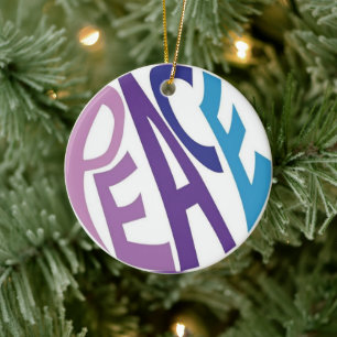 VREDE KERAMISCH ORNAMENT