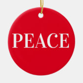 vrede keramisch ornament (Voorkant)