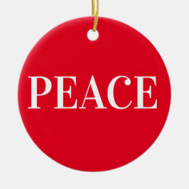 vrede keramisch ornament