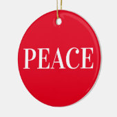 vrede keramisch ornament (Links)