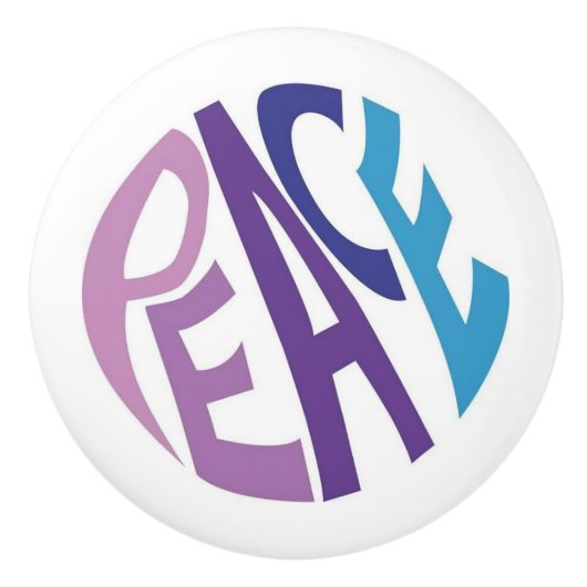 VREDE KERAMISCHE KNOP (Voorkant)