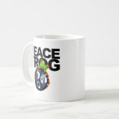 Vrede, kikker-2 koffiemok (Voorkant links)