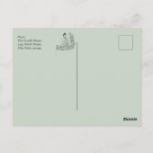 Vrede komt van binnenuit Boeddha Briefkaart (Achterkant)