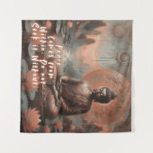 VREDE KOMT VAN BINNENUIT WANDKLEED (Voorkant (horizontaal))