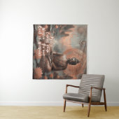 VREDE KOMT VAN BINNENUIT WANDKLEED (In Situ (horizontaal))