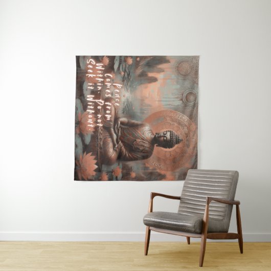 VREDE KOMT VAN BINNENUIT WANDKLEED (In Situ (horizontaal))